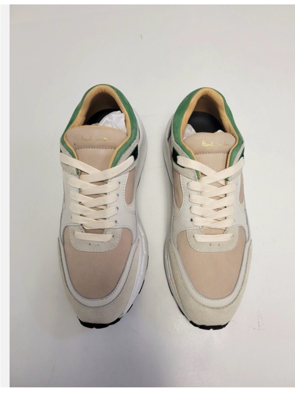 PAUL SMITH
Nude Elowen Leather Trainers